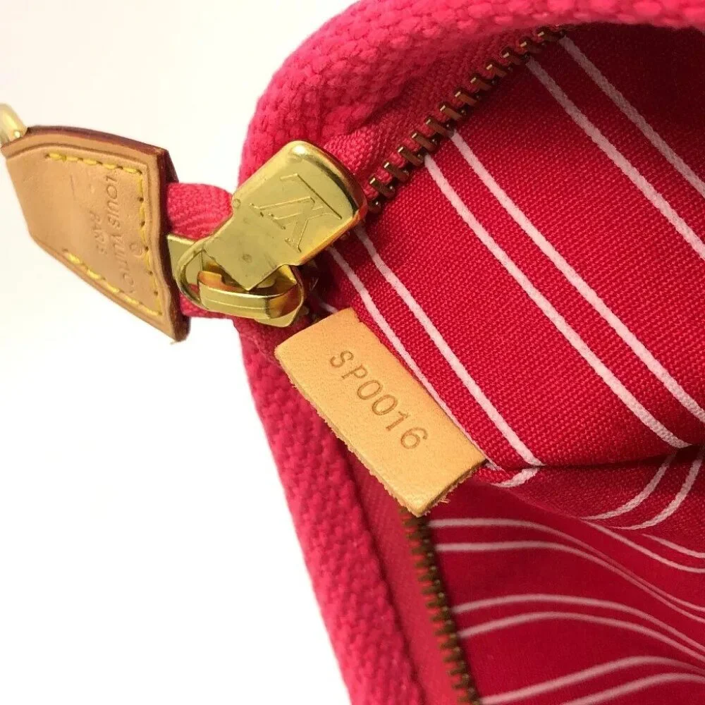 LOUIS VUITTON M40065 Antigua Pochette Pratt GM Clutch Bag Flat Bag
